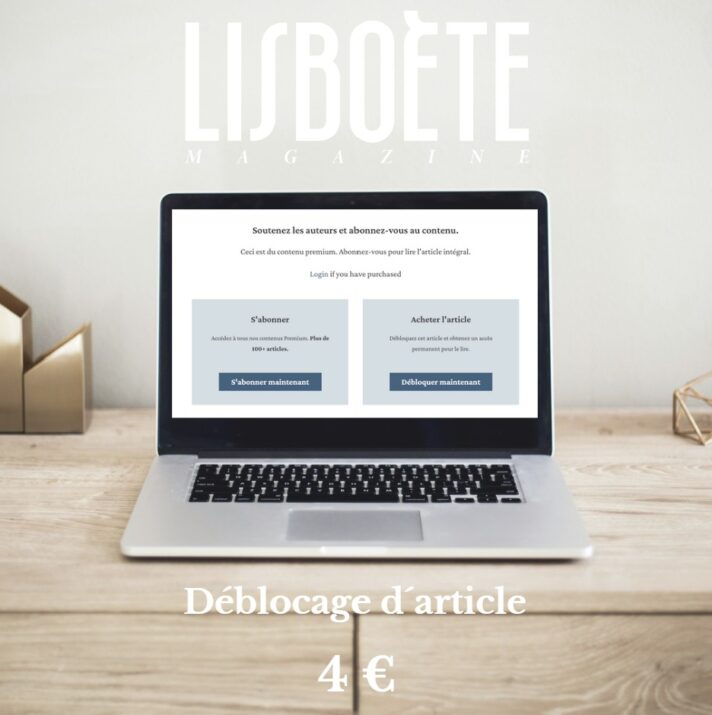 Déblocage D´article