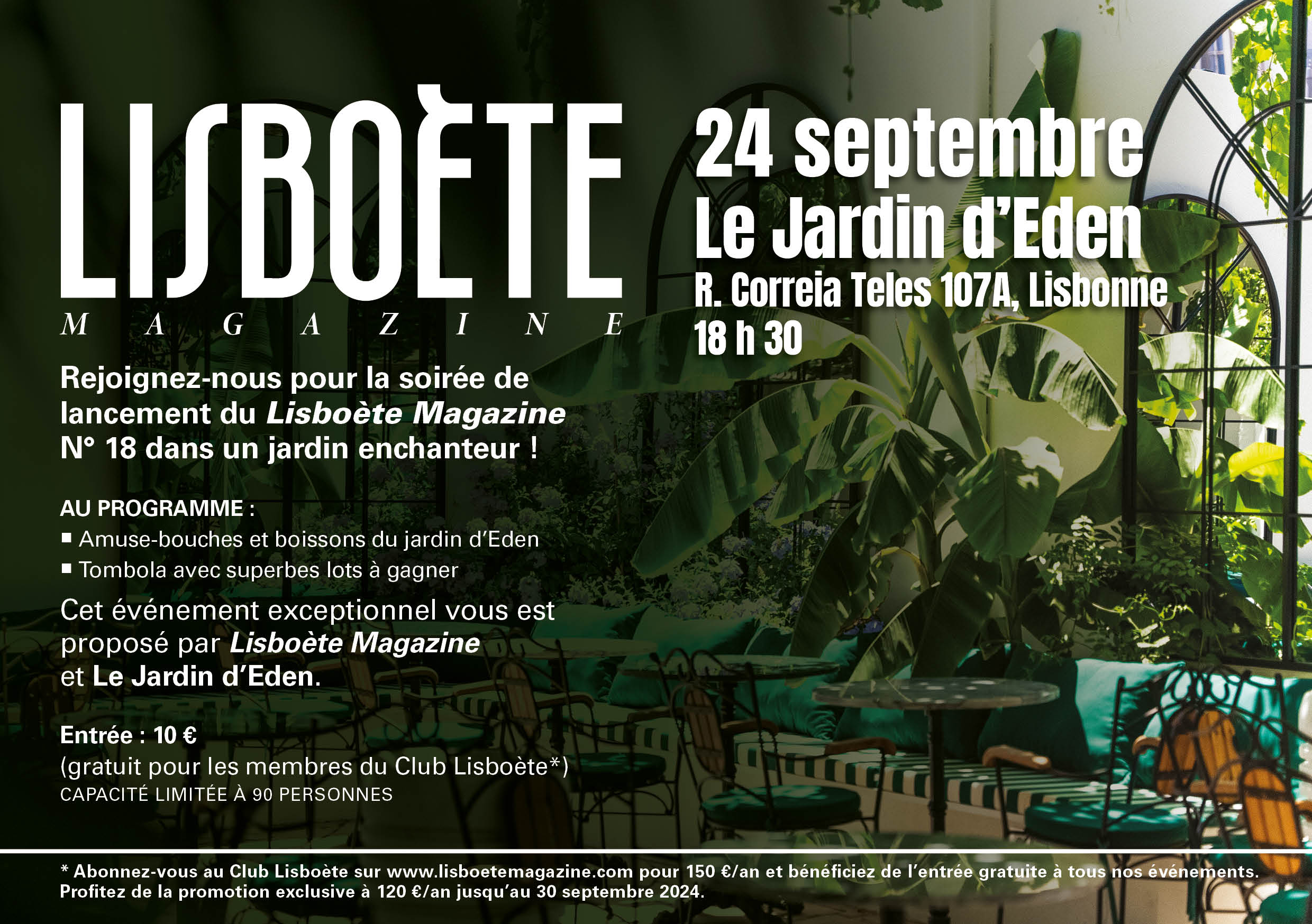 Fête de lancement du Lisboète Magazine n° 18