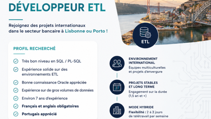 Data engineer / Développeur ETL -Effitalent